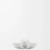 Pendentif Flower Hat en argent sterling et cristaux Argent/Blanc