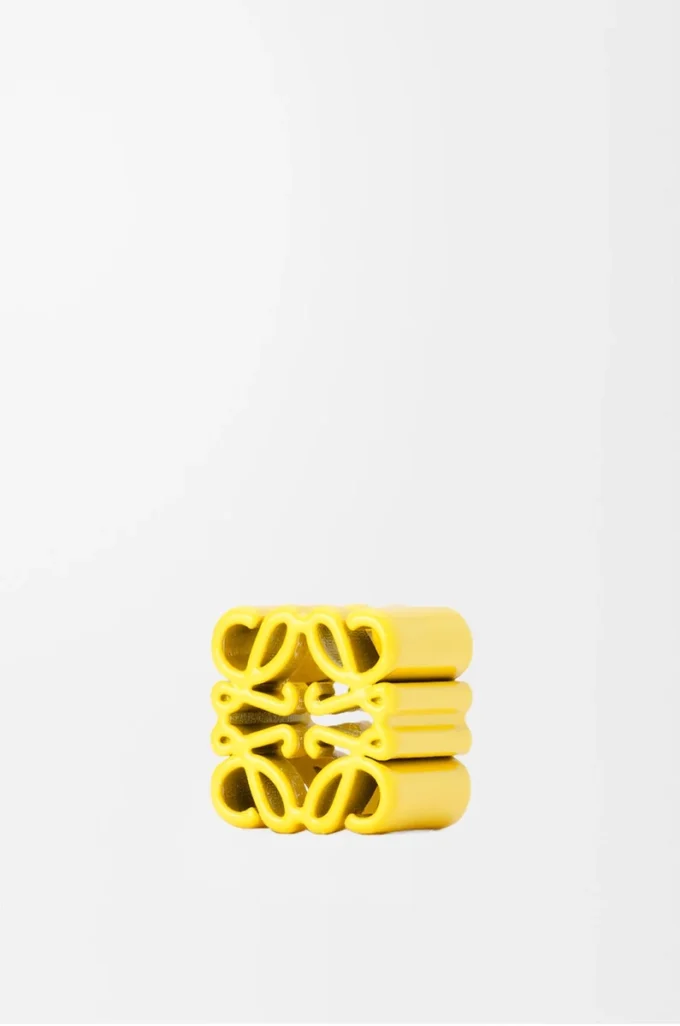 Petit dé Anagram jaune