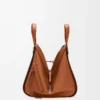 Petit sac Hammock en cuir de veau classique Tan