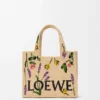 Petit sac LOEWE Font en raphia naturel