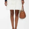Petit sac Nest Basket en cuir de veau Tan