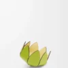 Petit vide-poche en cuir de veau souple vert prairie Petit vide-poche en cuir de veau souple vert prairie