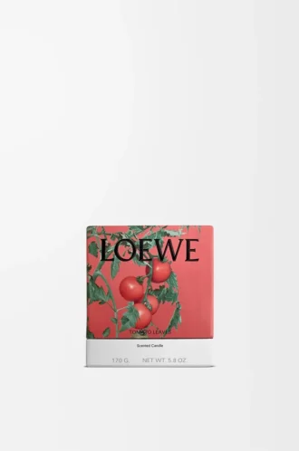 Petite bougie Feuilles de tomate Rouge