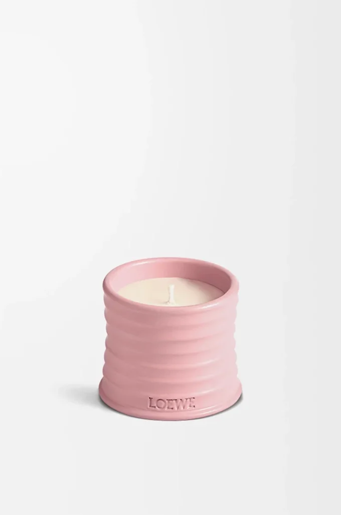 Petite bougie Ivy rose pâle