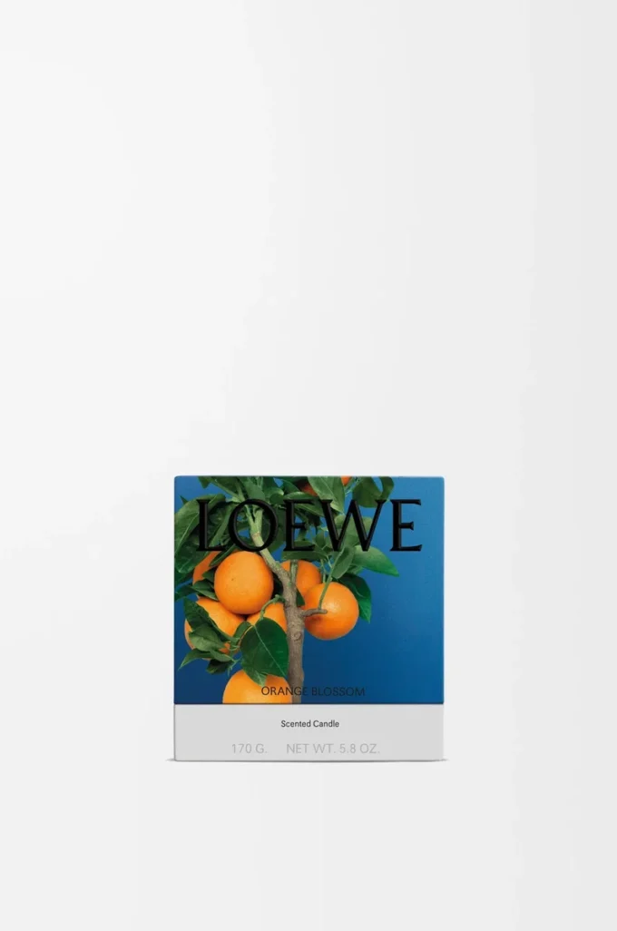Petite bougie à la fleur d&rsquo;oranger Mandarine vive