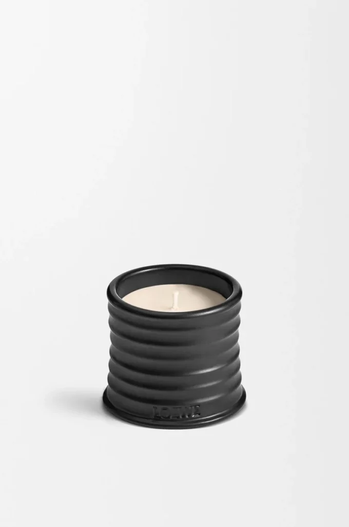 Petite bougie Palo Santo noire