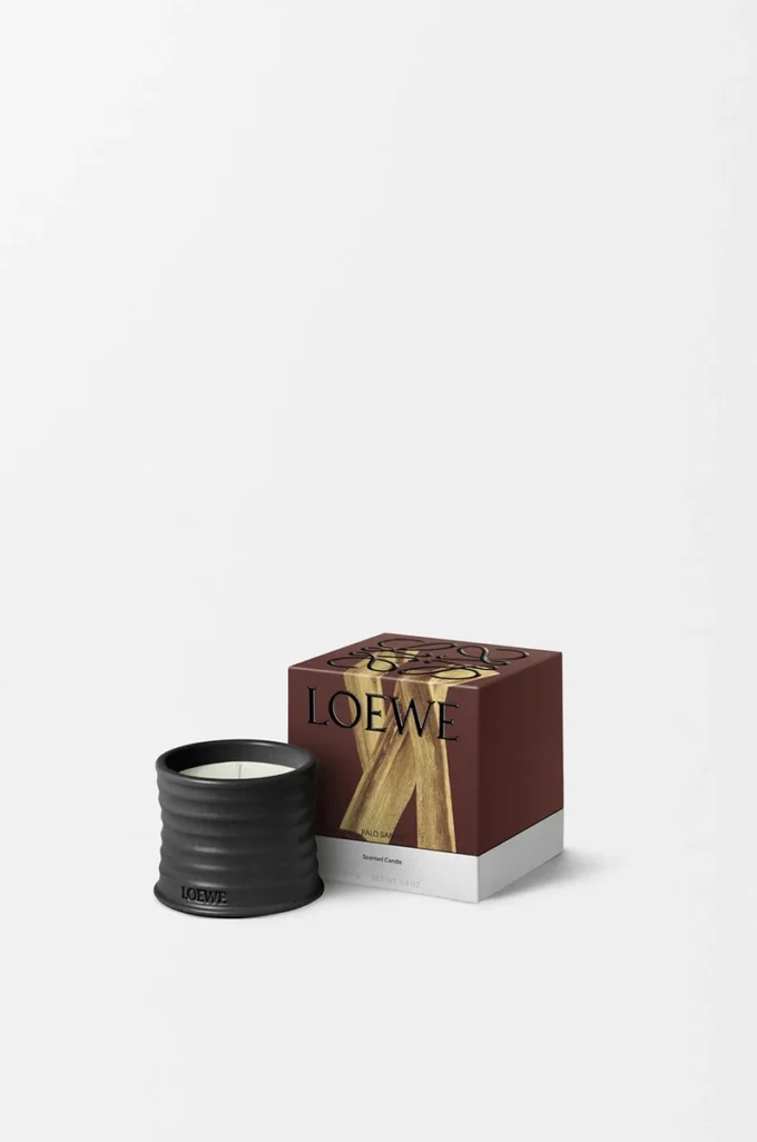 Petite bougie Palo Santo noire