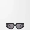 Petites lunettes de soleil Butterfly Screen noires