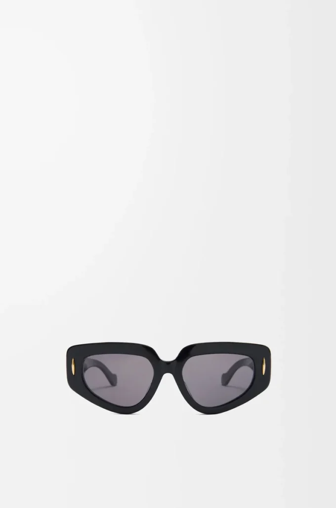 Petites lunettes de soleil Butterfly Screen noires