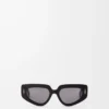 Petites lunettes de soleil Butterfly Screen noires