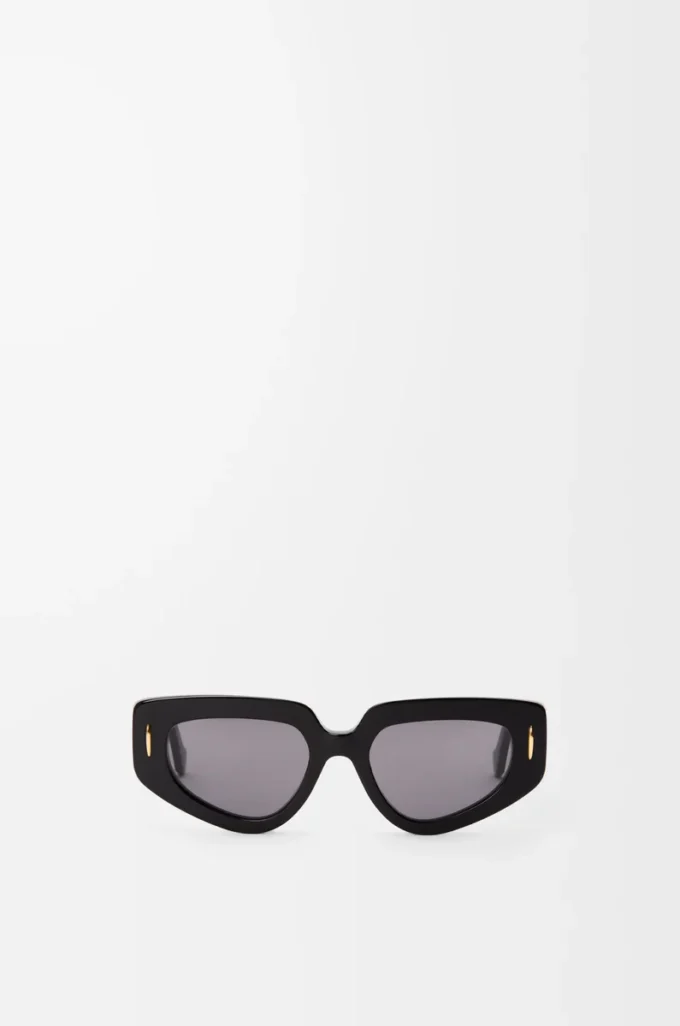 Petites lunettes de soleil Butterfly Screen noires