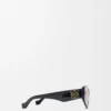 Petites lunettes de soleil Butterfly Screen noires