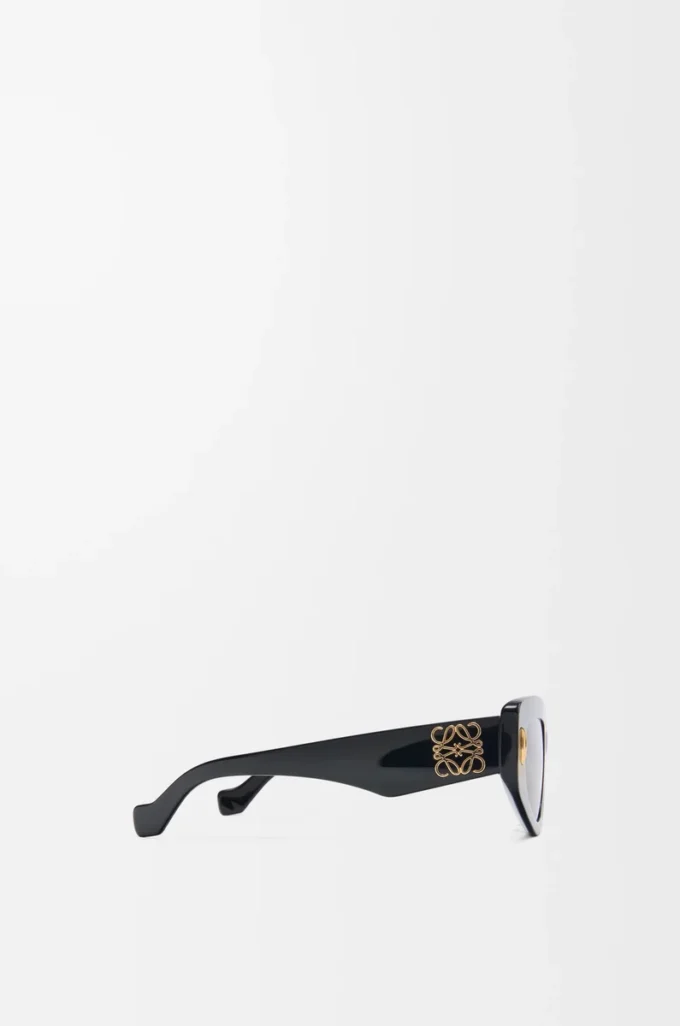 Petites lunettes de soleil Butterfly Screen noires