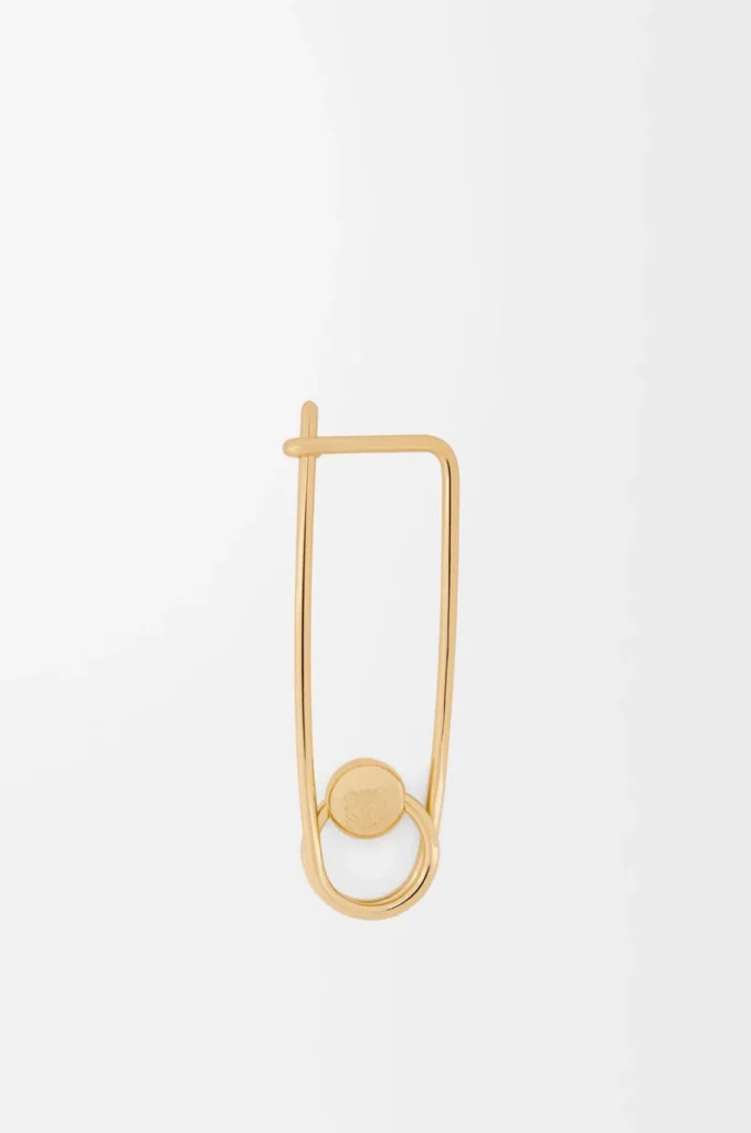 Épingle de sûreté personnalisable dorée