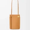Pochette Pebble Dice en cuir de veau classique Warm Desert Pochette Pebble Dice en cuir de veau classique Warm Desert