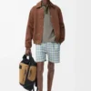 Polo en coton vert kaki