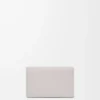 Porte-cartes de visite Anagram en cuir de veau grainé Light Ghost