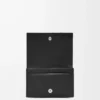 Porte-cartes de visite Puzzle en cuir de veau classique noir Porte-cartes de visite Puzzle en cuir de veau classique noir