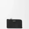Porte-cartes et monnaie Pebble en cuir de veau grainé Pebble, couleur Black Porte-cartes et monnaie Pebble en cuir de veau grainé Pebble, couleur Black