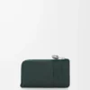 Porte-cartes et monnaie Pebble en cuir de veau grainé Pebble Sherwood Porte-cartes et monnaie Pebble en cuir de veau grainé Pebble Sherwood