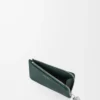 Porte-cartes et monnaie Pebble en cuir de veau grainé Pebble Sherwood Porte-cartes et monnaie Pebble en cuir de veau grainé Pebble Sherwood
