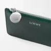 Porte-cartes et monnaie Pebble en cuir de veau grainé Pebble Sherwood Porte-cartes et monnaie Pebble en cuir de veau grainé Pebble Sherwood