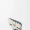 Porte-cartes Futurist Cat en cuir de veau classique Soft White Porte-cartes Futurist Cat en cuir de veau classique Soft White