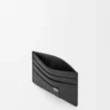 Porte-cartes Panta en cuir de veau brillant Noir Porte-cartes Panta en cuir de veau brillant Noir