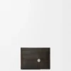 Porte-cartes Panta en cuir de veau brillant Vintage Brown Porte-cartes Panta en cuir de veau brillant Vintage Brown