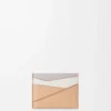 Porte-cartes Puzzle en cuir de veau classique Ghost/Silky Beige Porte-cartes Puzzle en cuir de veau classique Ghost/Silky Beige