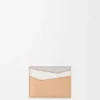 Porte-cartes Puzzle en cuir de veau classique Ghost/Silky Beige Porte-cartes Puzzle en cuir de veau classique Ghost/Silky Beige