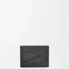 Porte-cartes Puzzle en cuir de veau classique noir Porte-cartes Puzzle en cuir de veau classique noir