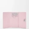 Porte-clés Anagram en cuir de veau grainé Blossom Porte-clés Anagram en cuir de veau grainé Blossom