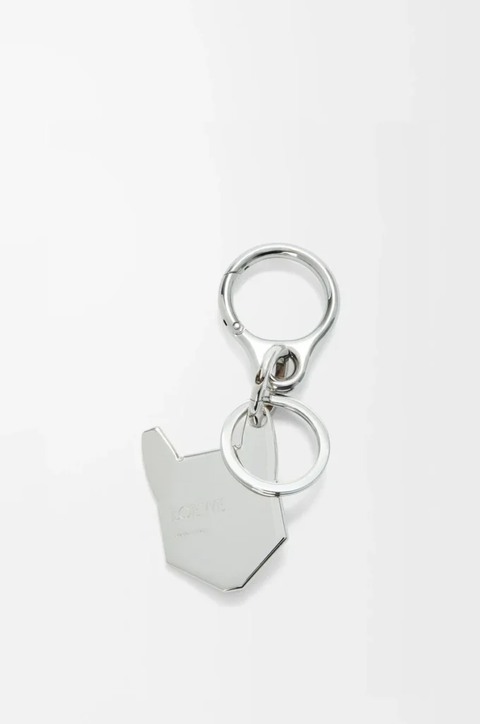 Porte-clés Futurist Cat Argent/Multicolore