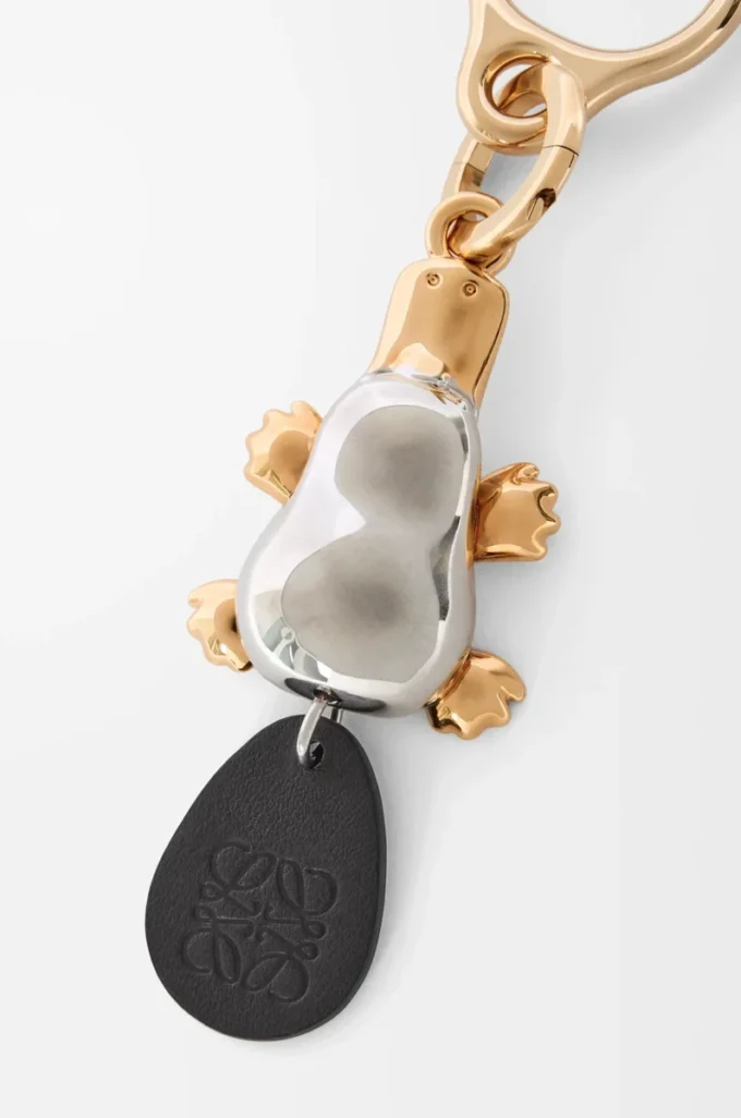 Porte-clés Platypus Argent/Or