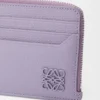 Porte-monnaie carré Anagram en cuir de veau grainé Dirty Mauve Porte-monnaie carré Anagram en cuir de veau grainé Dirty Mauve
