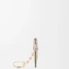 Porte-monnaie carré Anagram en cuir de veau grainé Light Ghost Grey Porte-monnaie carré Anagram en cuir de veau grainé Light Ghost Grey