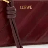 Porte-monnaie et cartes Knot en anguille Dark Burgundy Porte-monnaie et cartes Knot en anguille Dark Burgundy