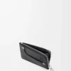 Porte-monnaie Panta en cuir de veau brillant Noir Porte-monnaie Panta en cuir de veau brillant Noir