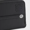 Porte-monnaie Panta en cuir de veau brillant Noir Porte-monnaie Panta en cuir de veau brillant Noir