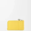 Porte-monnaie Pebble en cuir nappa brillant Baby Corn Porte-monnaie Pebble en cuir nappa brillant Baby Corn