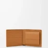 Porte-monnaie Puzzle à deux volets en cuir de veau grainé souple, couleur Light Canyon Brown Porte-monnaie Puzzle à deux volets en cuir de veau grainé souple, couleur Light Canyon Brown