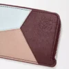 Porte-monnaie Puzzle en cuir de veau classique Frozen/Dark Burgundy Porte-monnaie Puzzle en cuir de veau classique Frozen/Dark Burgundy