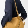 Portefeuille Flamenco moyen en cuir d&rsquo;agneau nappa souple Sahara