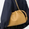 Portefeuille Flamenco moyen en cuir d&rsquo;agneau nappa souple Sahara