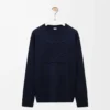 Pull Anagram en laine bleu marine
