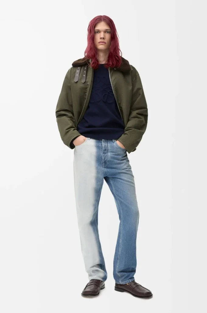 Pull Anagram en laine bleu marine