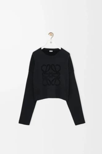 Pull Anagram en laine mélangée Noir
