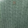 Pull en cachemire vert clair/vert kaki