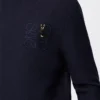 Pull en laine bleu marine foncé